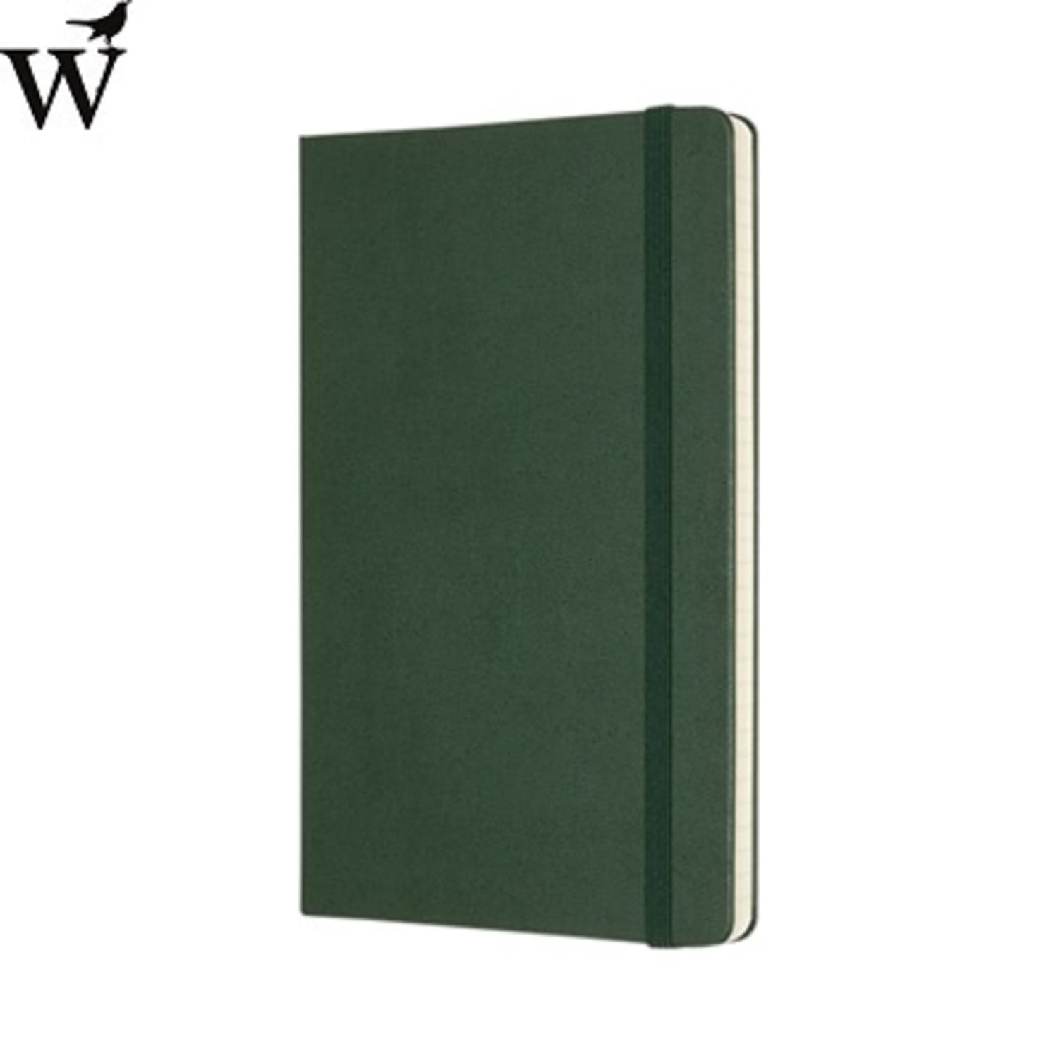 Notitieboek Moleskine large lijn Mythle Green hard - Afbeelding 2