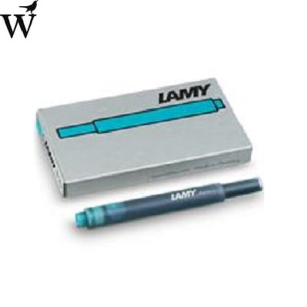Inktpatroon Lamy T10 turquoise 5 stuk per doos