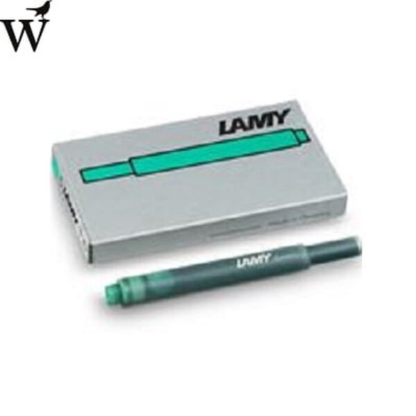 Inktpatroon Lamy T10 groen 5 stuk per doos