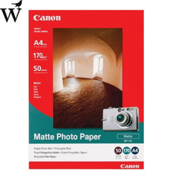 Inkjetpapier Canon MP-101 A4 170gr mat 50vel
