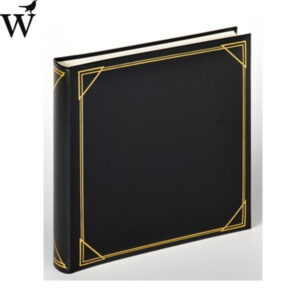 Fotoalbum walther design standaard 30x30cm 100vel zwart