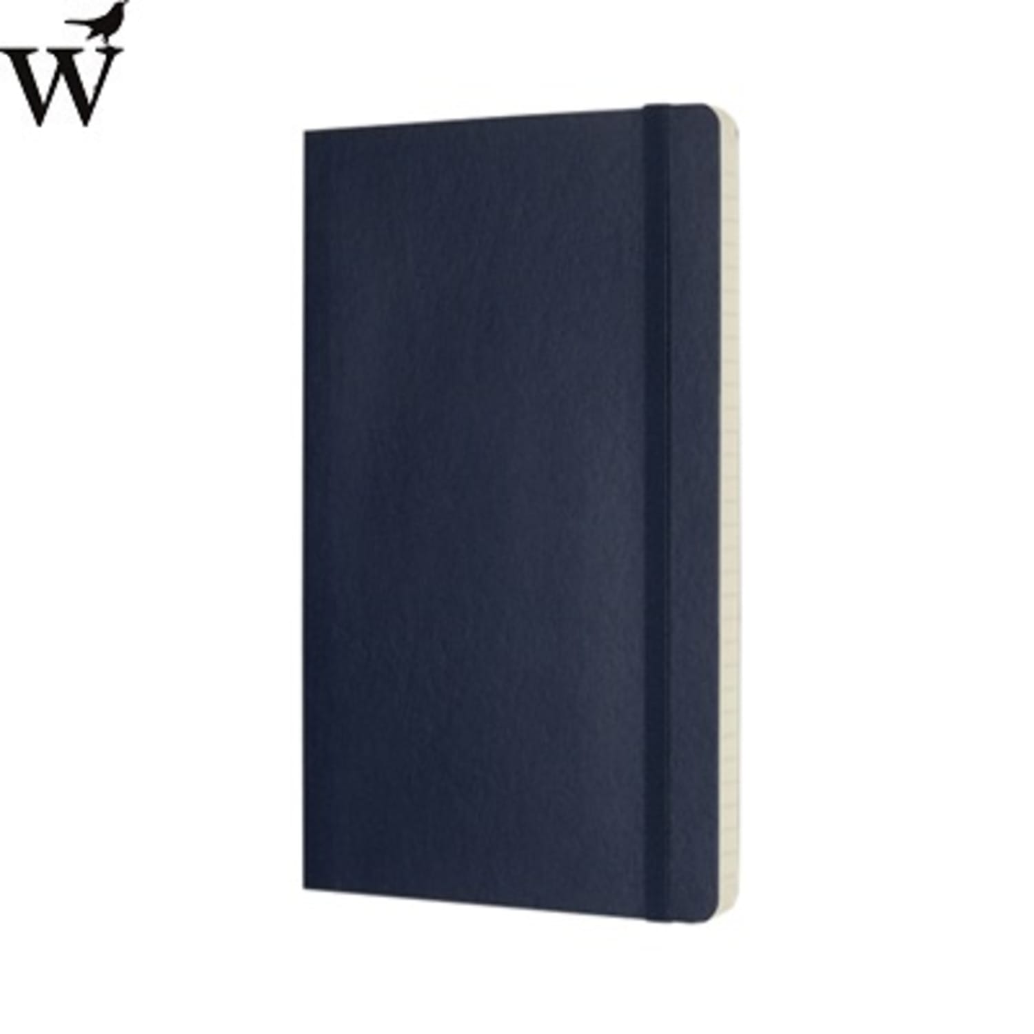 Notitieboek Moleskine large lijn sapphire blue Soft - Afbeelding 2