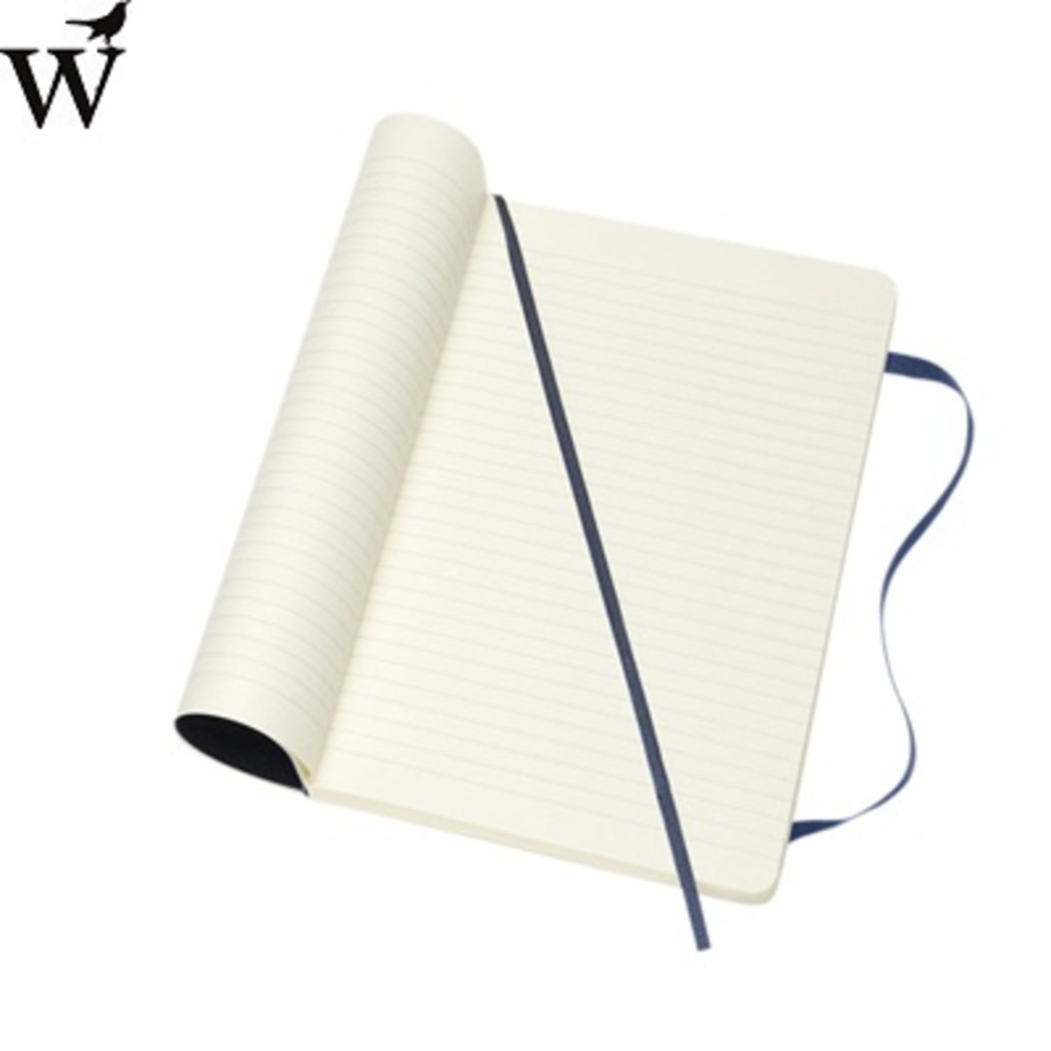 Notitieboek Moleskine large lijn sapphire blue Soft - Afbeelding 3