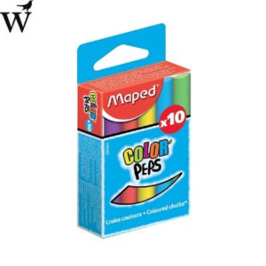Schoolbordkrijt Maped Color'Peps set á 10 stuks assorti