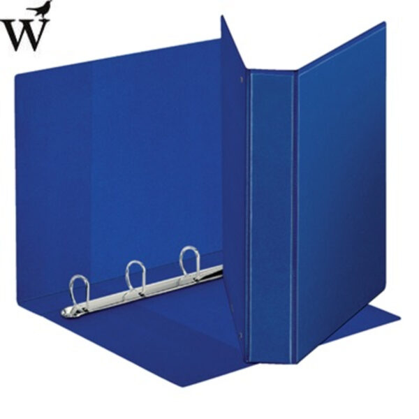 Panoramaringband Esselte Deluxe A4 4D-rings 20mm blauw