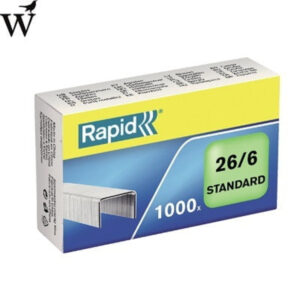 Nieten Rapid 26/6 gegalvaniseerd standaard 1000 stuks