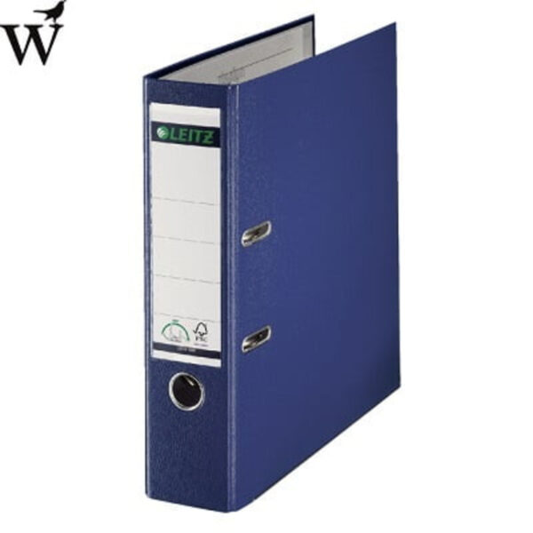 Ordner Leitz 1010 A4 80mm PP blauw