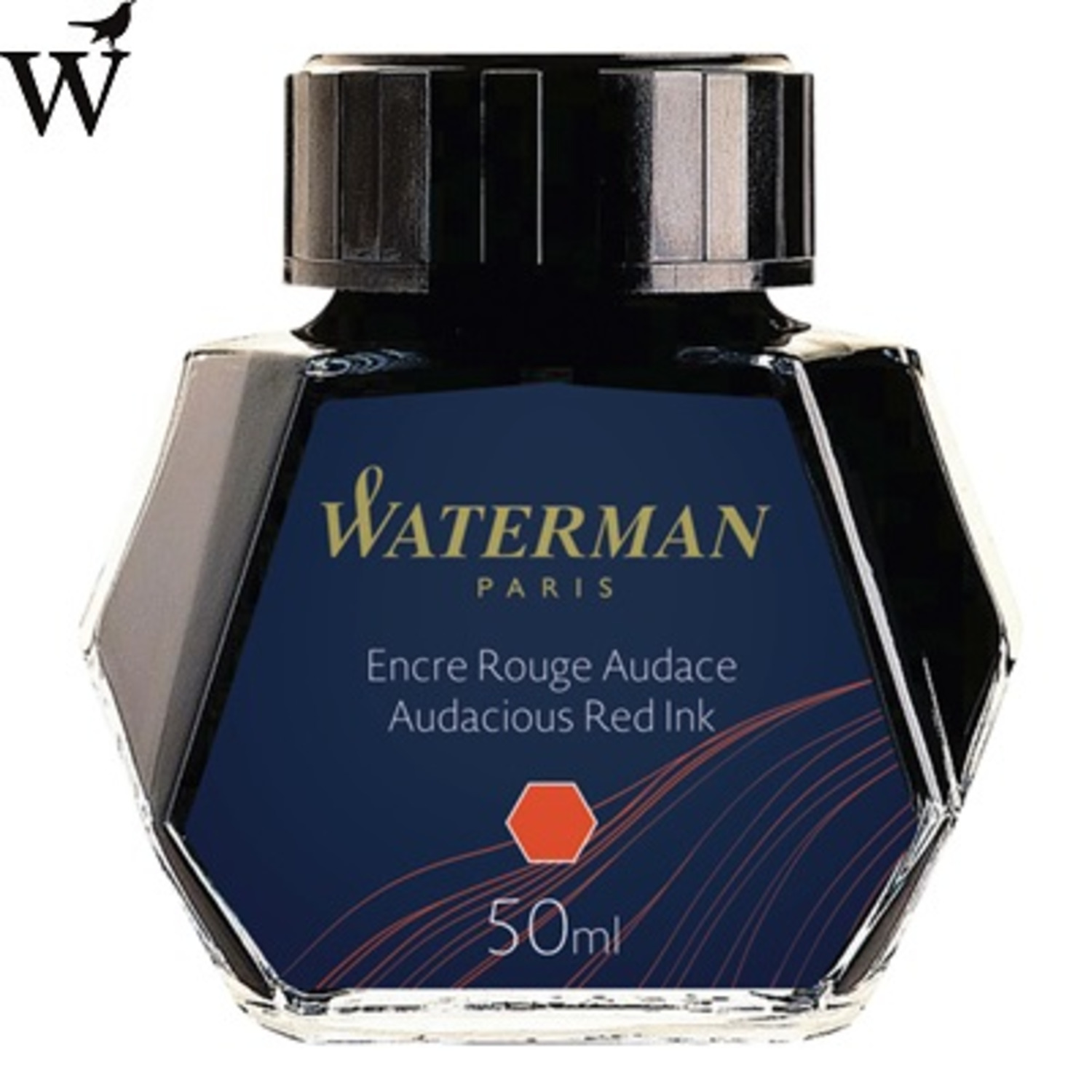 Vulpeninkt Waterman 50ml standaard rood stuk per pot