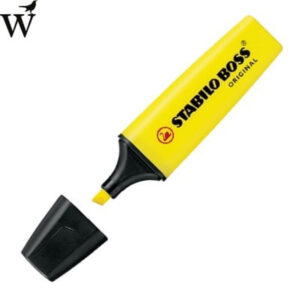 Markeerstift Stabilo Boss geel 70/24