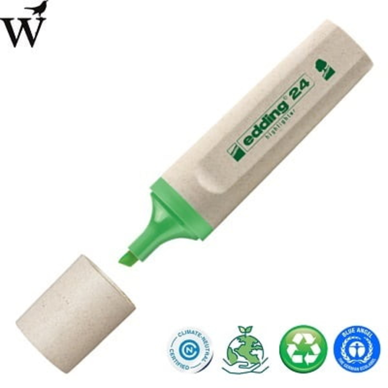 Markeerstift edding 24 Ecoline lichtgroen