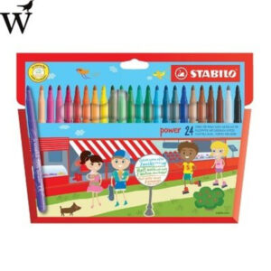 Viltstift Stabilo Power non perm. 280/24 24stuks assorti