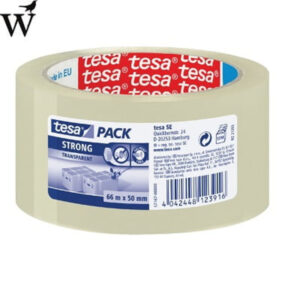 Verpakkingstape Tesa 50mmx66m transparant PP