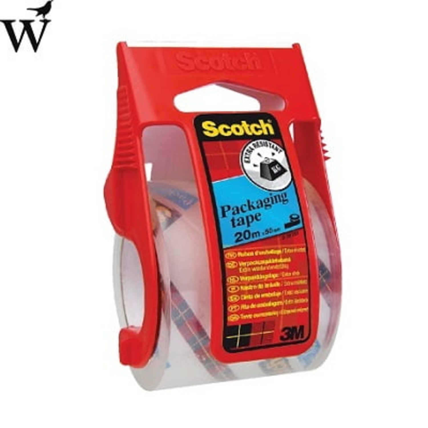 Verpakkingstape Scotch E5020D transparant