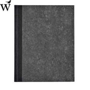 Breedkwarto 288blz gelinieerd zwart