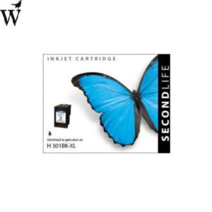 SecondLife HP 301XL Zwart 20ml