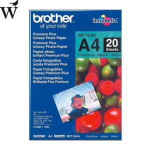 Inkjetpapier Brother BP 71 A4 glans 260gr 20vel