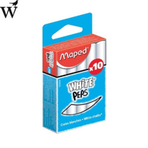 Schoolbordkrijt Maped White'Peps set á 10 stuks wit