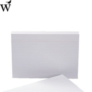 Systeemkaarten 150x200mm lijn + rode koplijn 100 vel per pak