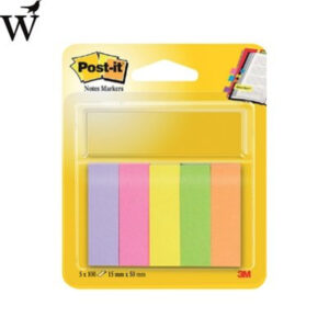 Indextabs 3M Post-it 670/5 papier ultra 5 kleuren 5X100 vel