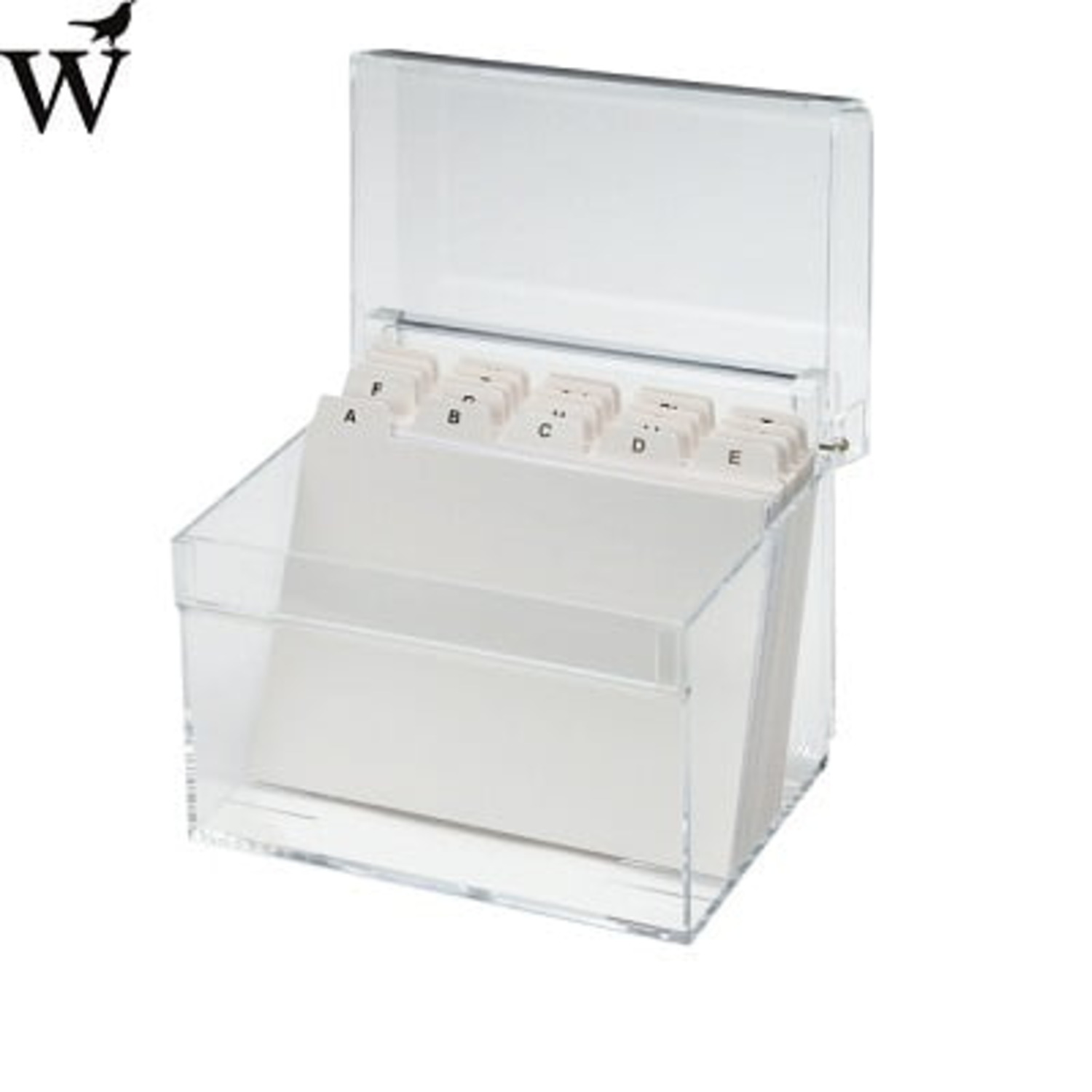 Kaartenbak Maul A6 + index acryl glashelder - Afbeelding 2