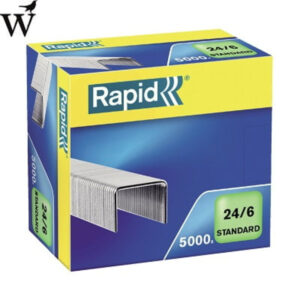 Nieten Rapid 24/6 gegalvaniseerd standaard 5000 stuks