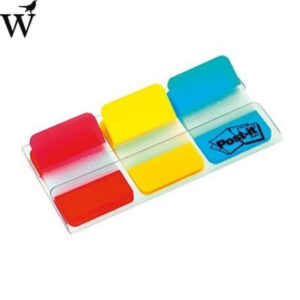 Indextabs 3M Post-it 686RYB strong rood/geel/blauw 66 stuk