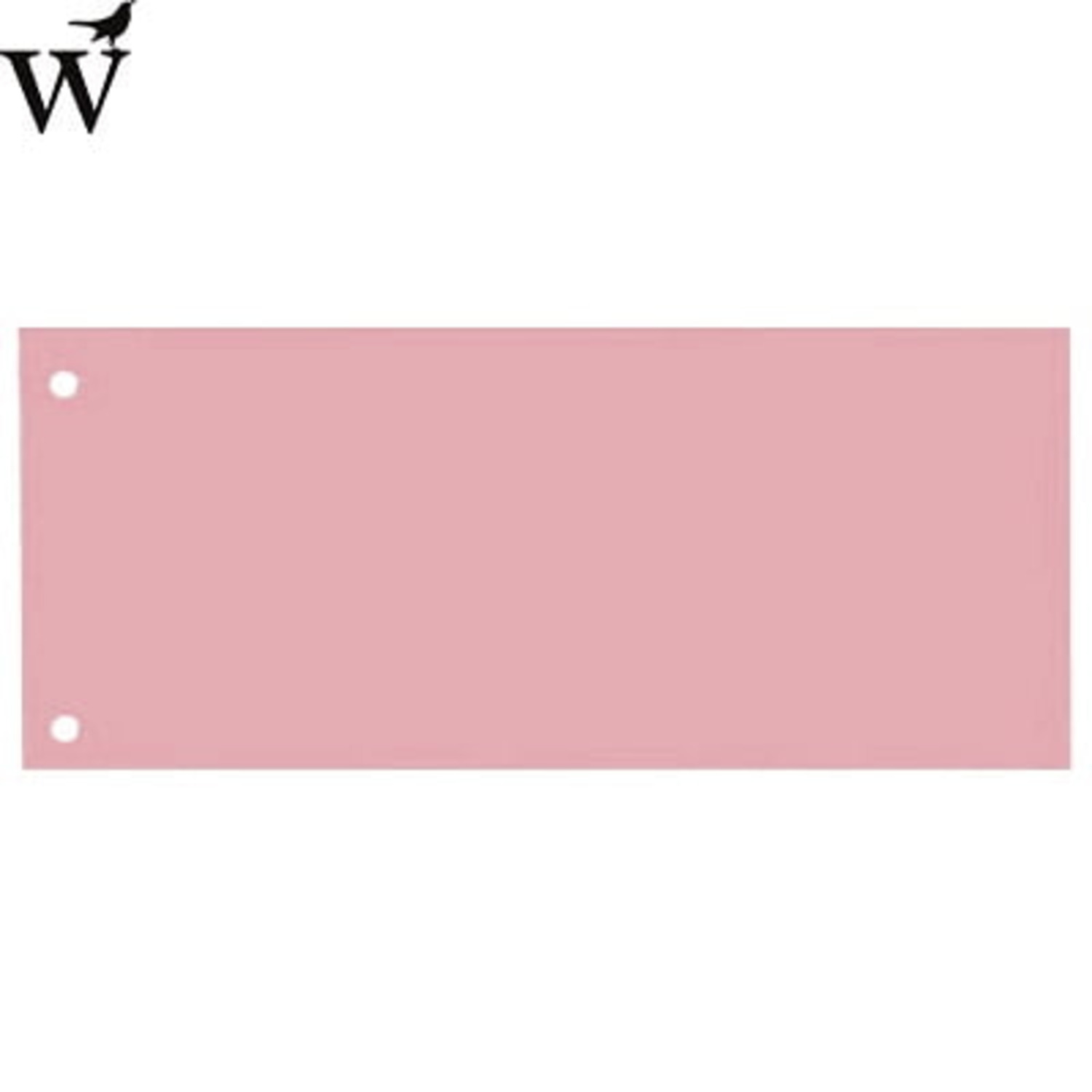 Scheidingsstrook Elba smal 105x240mm roze 100 stuk per pak