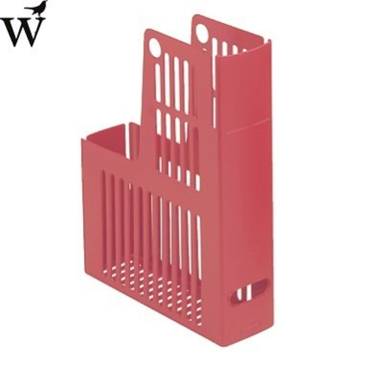 Tijdschriftcassette Rood Collecta A4