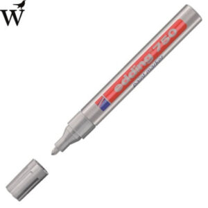 Viltstift edding 750 lakmarker rond zilver 2-4mm