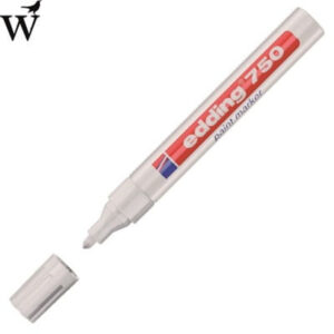 Viltstift edding 750 lakmarker rond wit 2-4mm