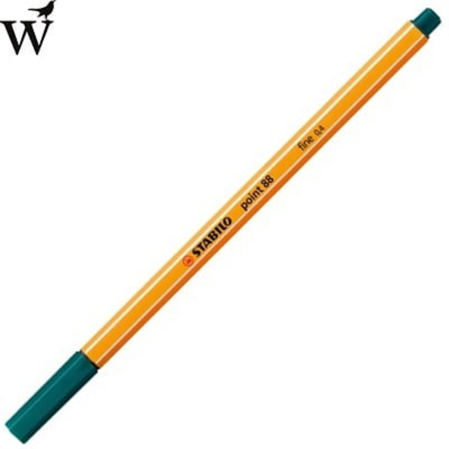 Fineliner Stabilo Point 88/53 pine groen stuk per doos