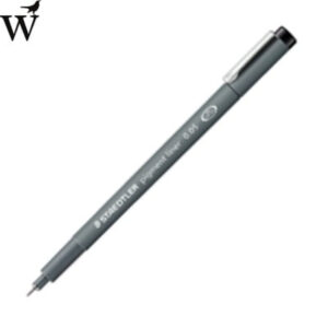 Fineliner Staedtler Pigment 308 zwart 0.05mm