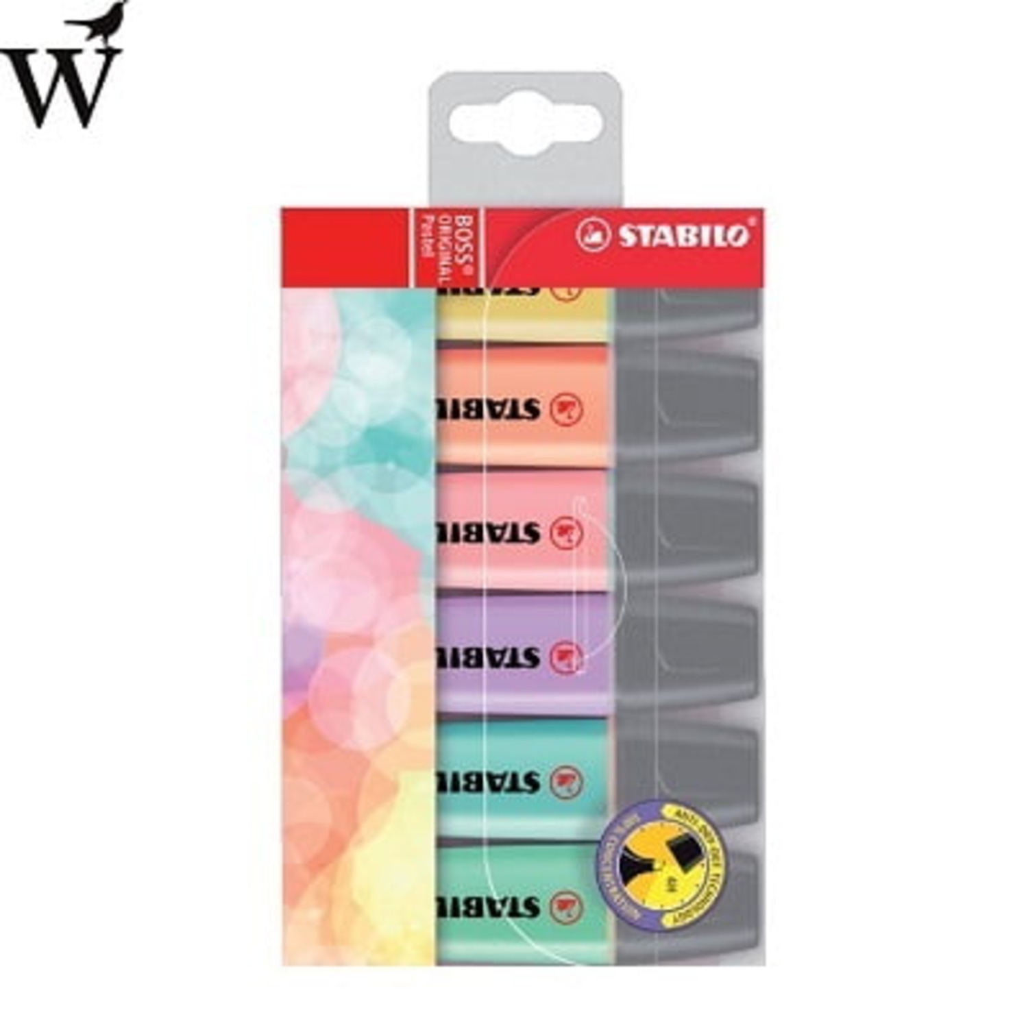 Markeerstift Stabilo Boss pastel blister à 6 stuks assorti