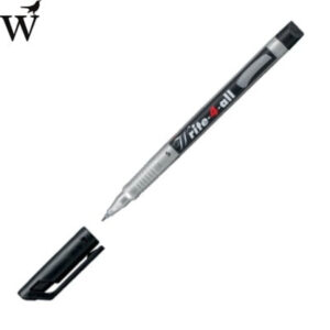 Viltstift Stabilo Write-4-All 166/46 zwart superfijn
