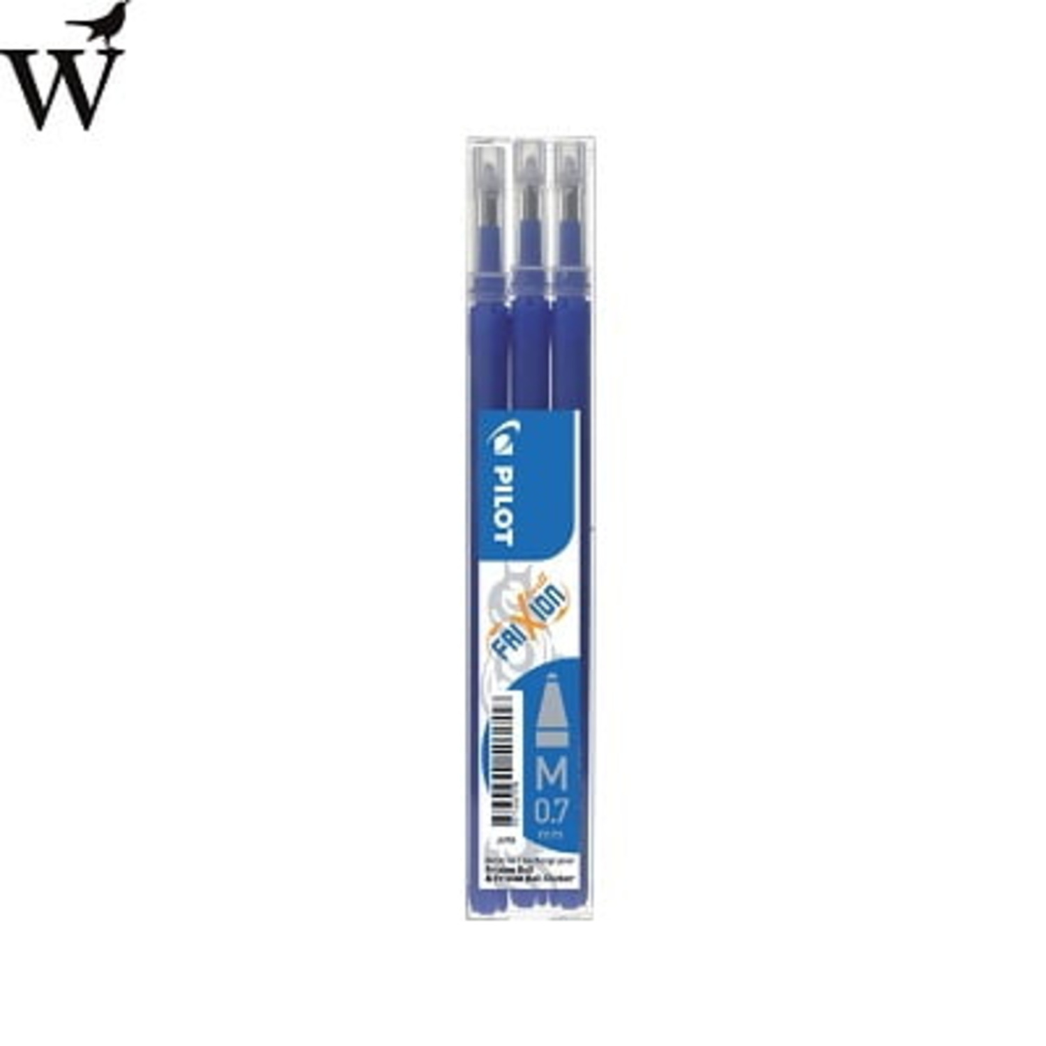 Rollerpenvulling PILOT Frixion blauw 0.35mm 3 stuk per set