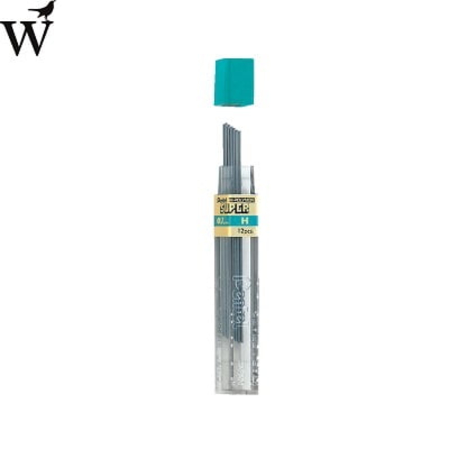 Potloodstift Pentel 0.7mm zwart per koker H