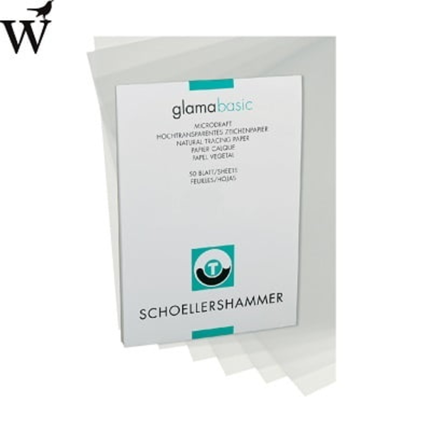 Ontwerpblok Schoellershammer A3 80-85gr transparant 50vel