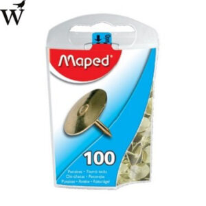 Punaises Maped messing 100 stuk per doos