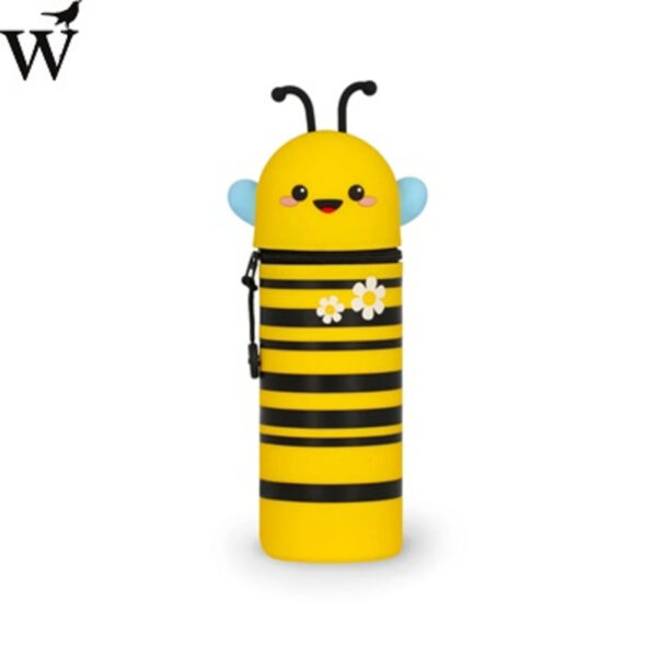 Legami 2 in 1 silicone pencil case KAWAII - Bee - Afbeelding 3
