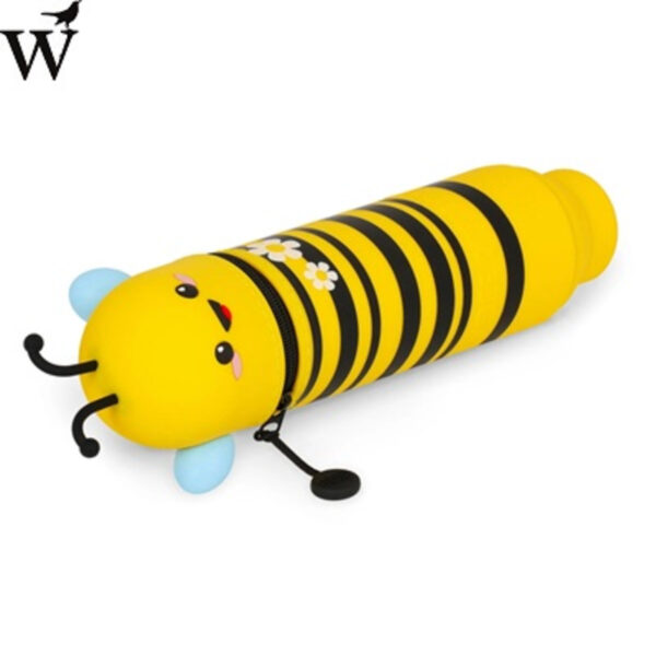 Legami 2 in 1 silicone pencil case KAWAII - Bee - Afbeelding 5