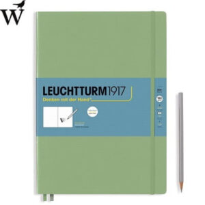 Sketch Book Leuchtturm master Sage hard cover A4+