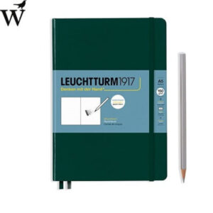 Sketch Book Leuchtturm medium Forest green hard cover