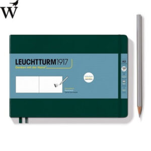 Sketch Book Leuchtturm medium landscape Forest green