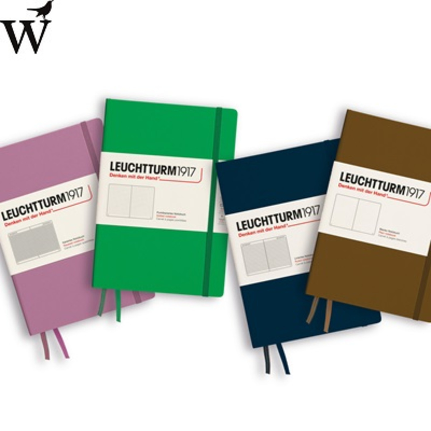 Notitieboek Leuchtturm Medium Deep Sea dotted hard cover A5 - Afbeelding 2