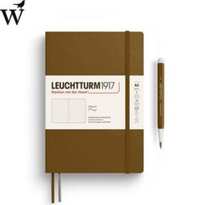 Notitieboek Leuchtturm Med. Spice Brown dotte soft cover A5