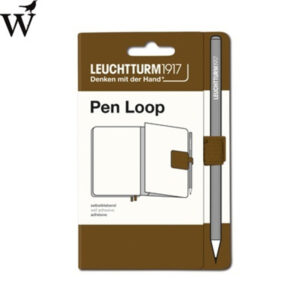 Pen loop Leuchtturm Spice Brown zelfklevend
