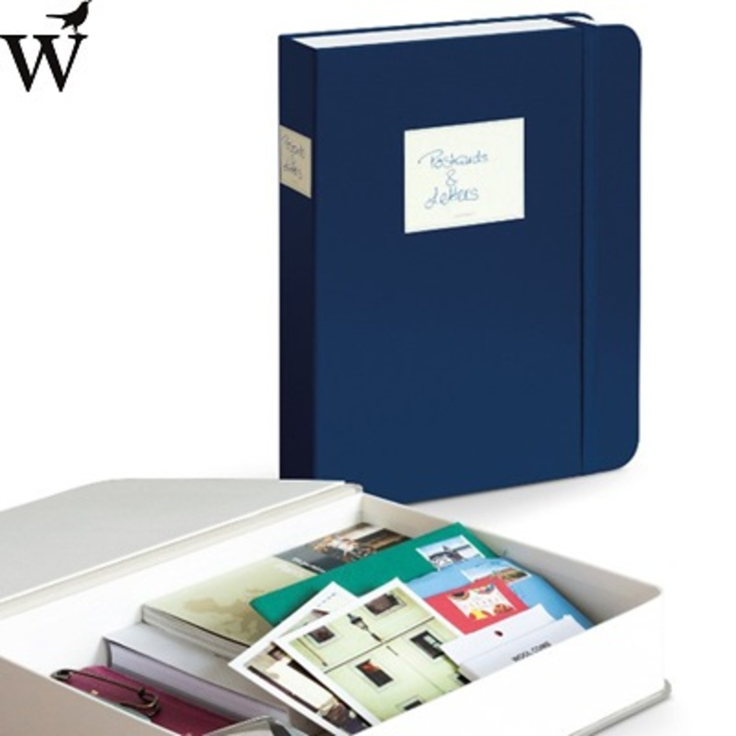 Bookbox Leuchtturm 250x325x60mm black - Afbeelding 2