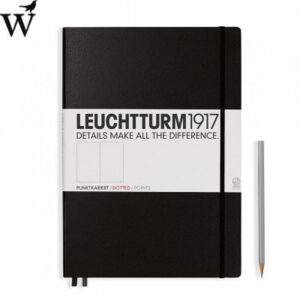 Notitieboek Leuchtturm Master classic black dotted  A4+