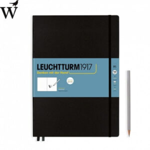 Sketch Book Leuchtturm master black hard cover A4+