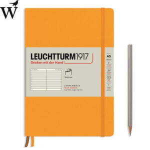 Notitieboek Leuchtturm Medium Rising sun ruled soft cover A5